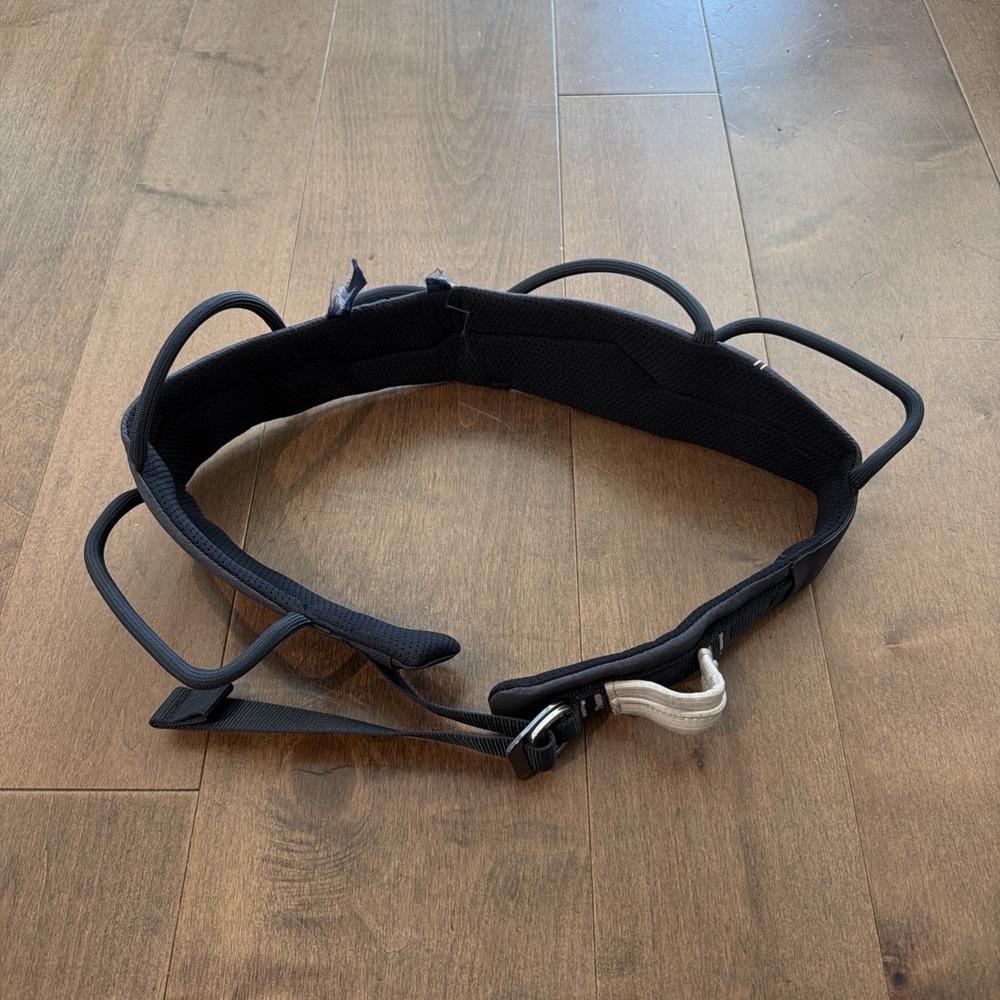 Petzl Adjama Climbing Harness Large Blue Mountaineering Gear